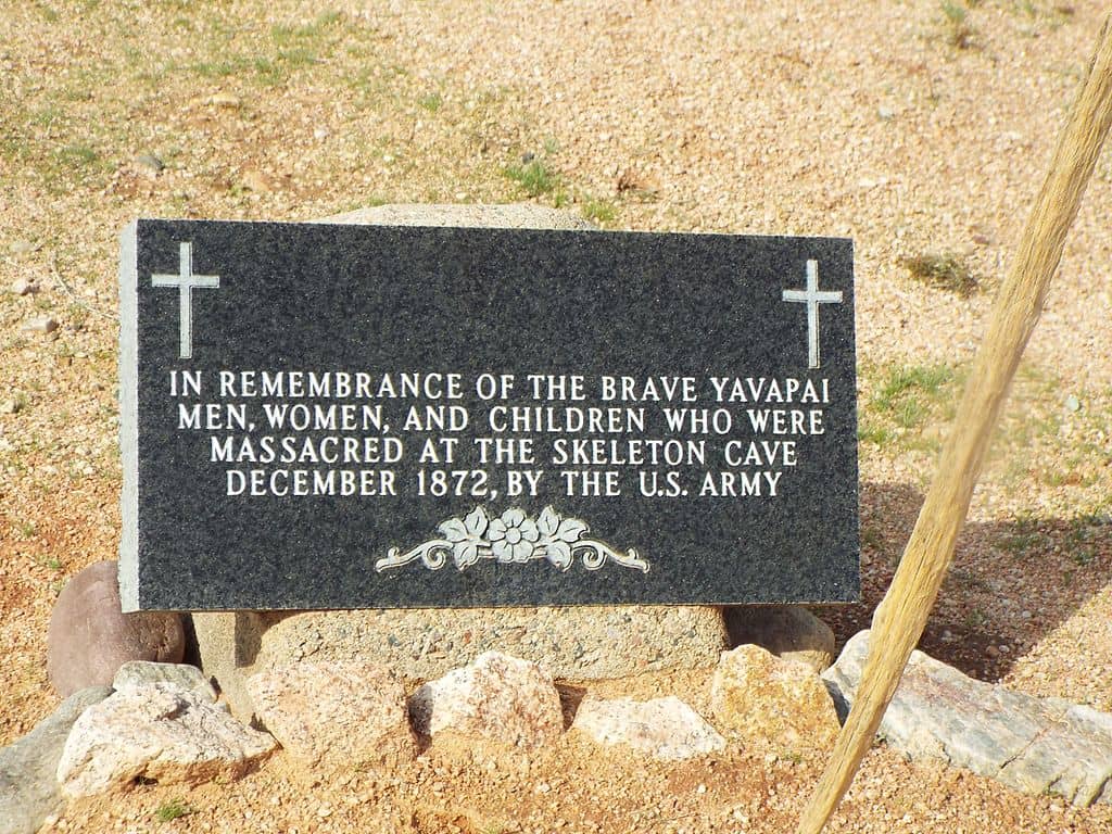 Memorial at Fort McDowell Cemetery