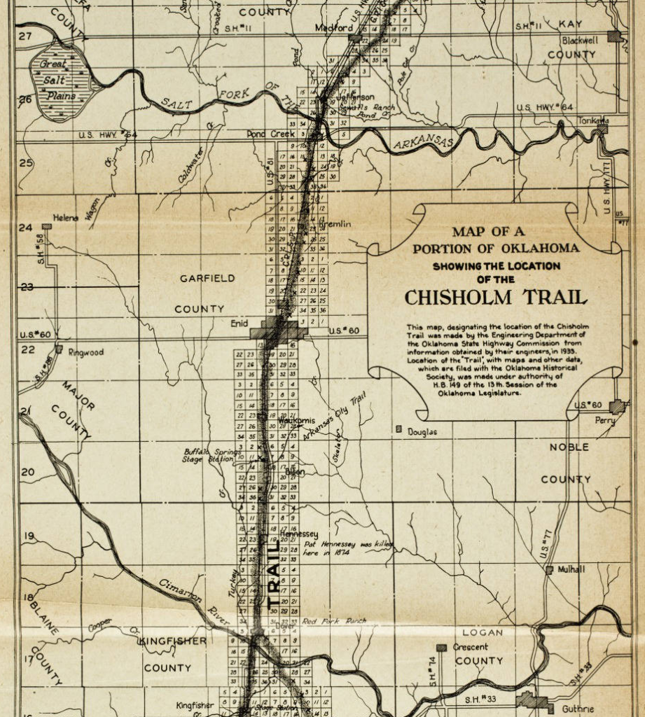 OK section of Chisholm Trail