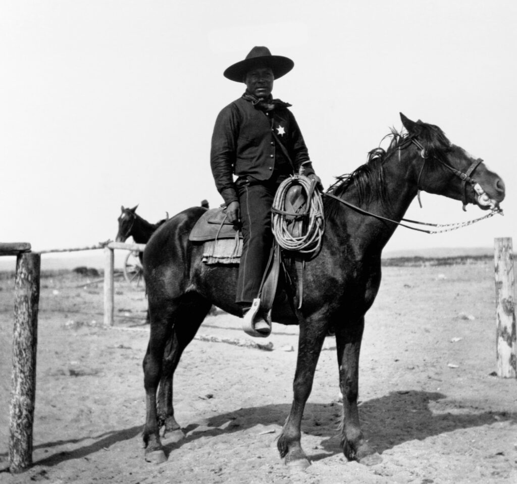 black sheriff old west