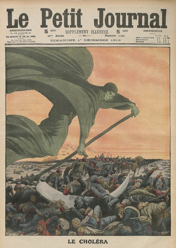 cholera newspaper 1800s