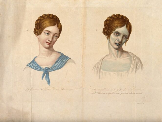 cholera oregon trail depiction american west