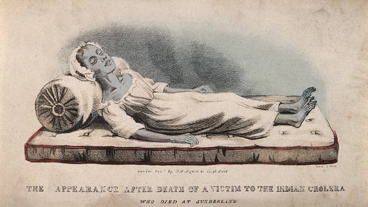 cholera victim 1800s