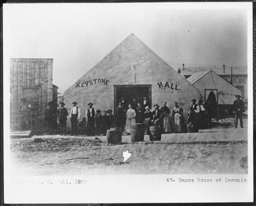 hell on wheels Laramie, 1868