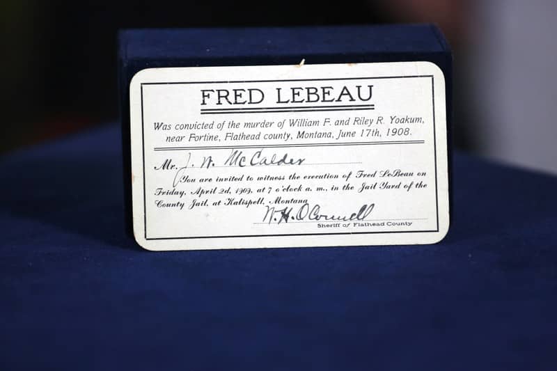 old west hanging invitation